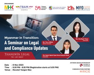 Seminar on the Evolving Legal and Compliance Landscape in Myanmar
