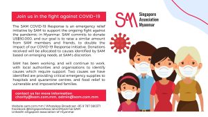 Donation of Essential Food Packs to 500 Families in Hmawbi Township