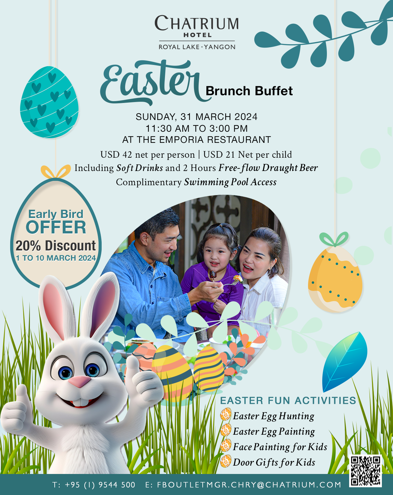 Easter Brunch Buffet 1 with 20%