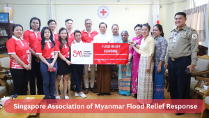 Singapore Association of Myanmar (SAM) Flood Relief Response