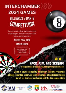 Inter-Chamber Games 2024 – Billiards & Darts Competition & Halloween Party!