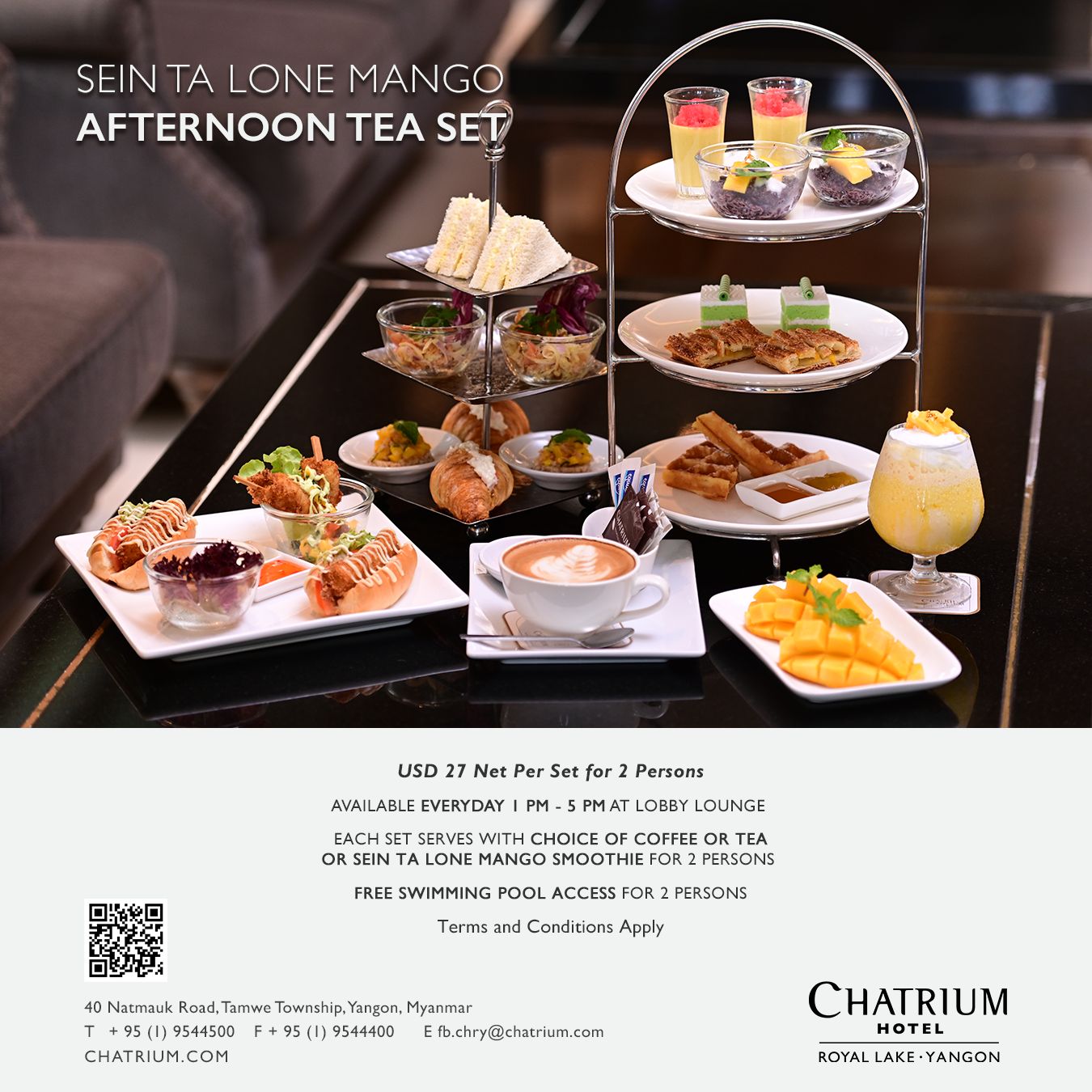 Sein Ta Lone Afternoon Tea Set