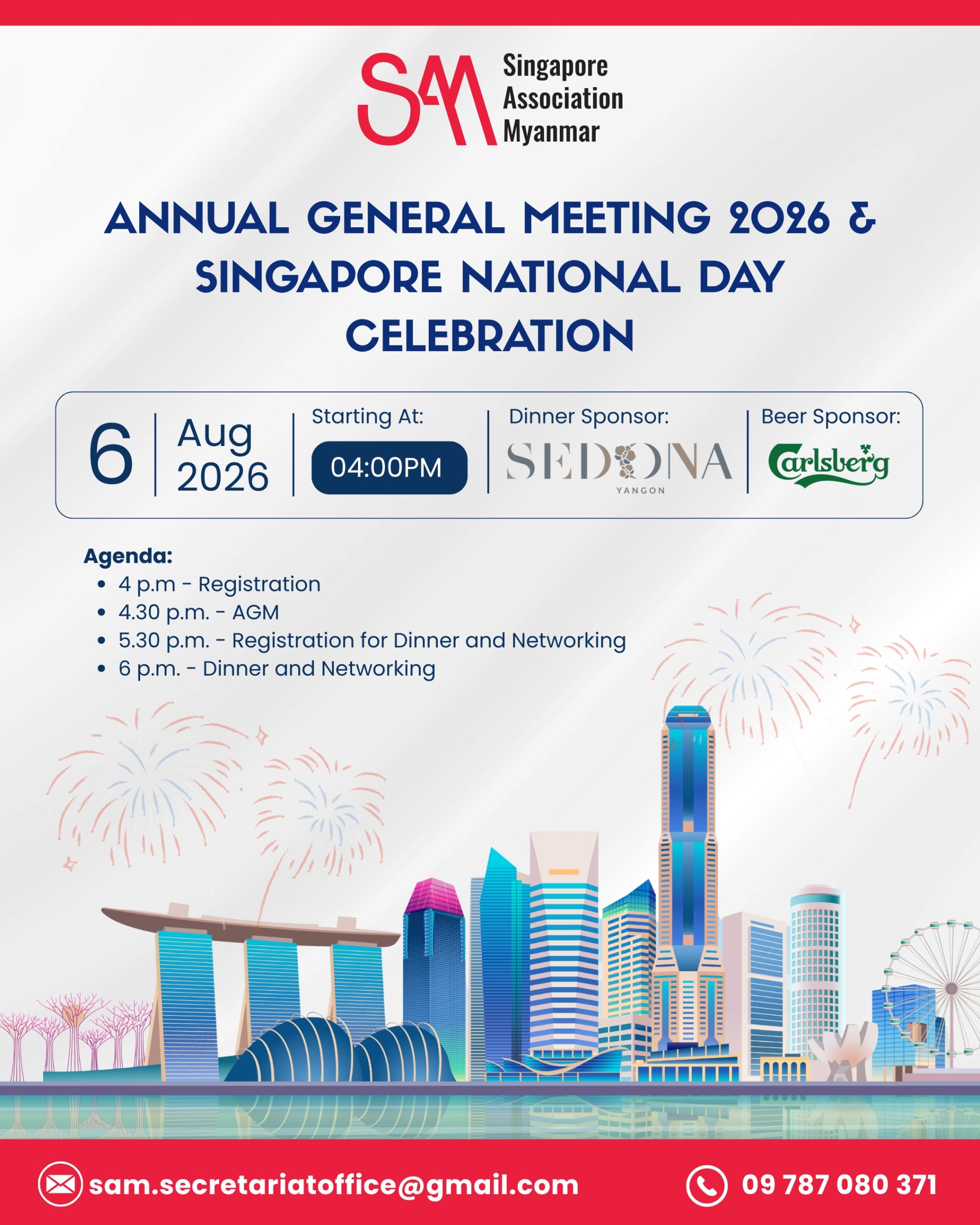 Annual General Meeting 2026 & Singapore National Day Celebration Invitation (Agenda)